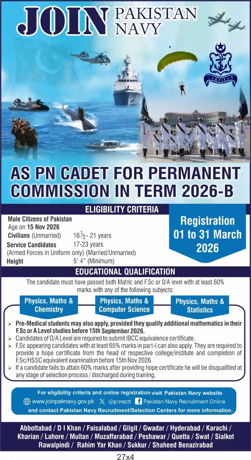 Pak Navy Online Apply Jobs 2026