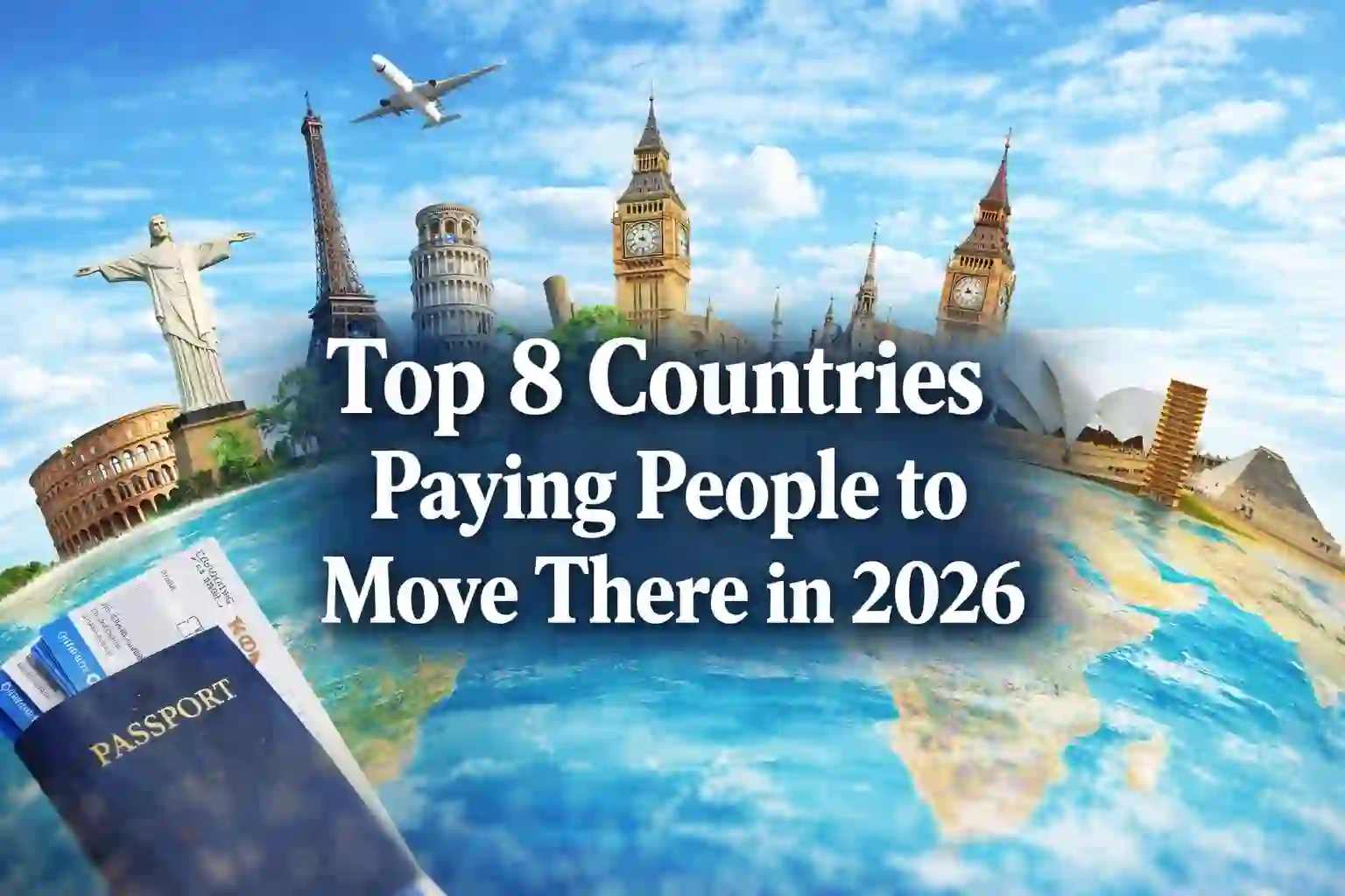 Top 8 Countries Paying People to Move There in 2026 (Full List & Benefits)