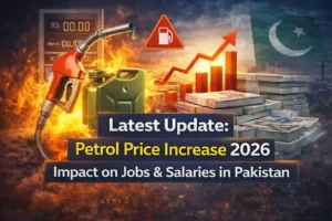 Petrol Price Increase 2026 Impact on Jobs salaries in Pakistan
