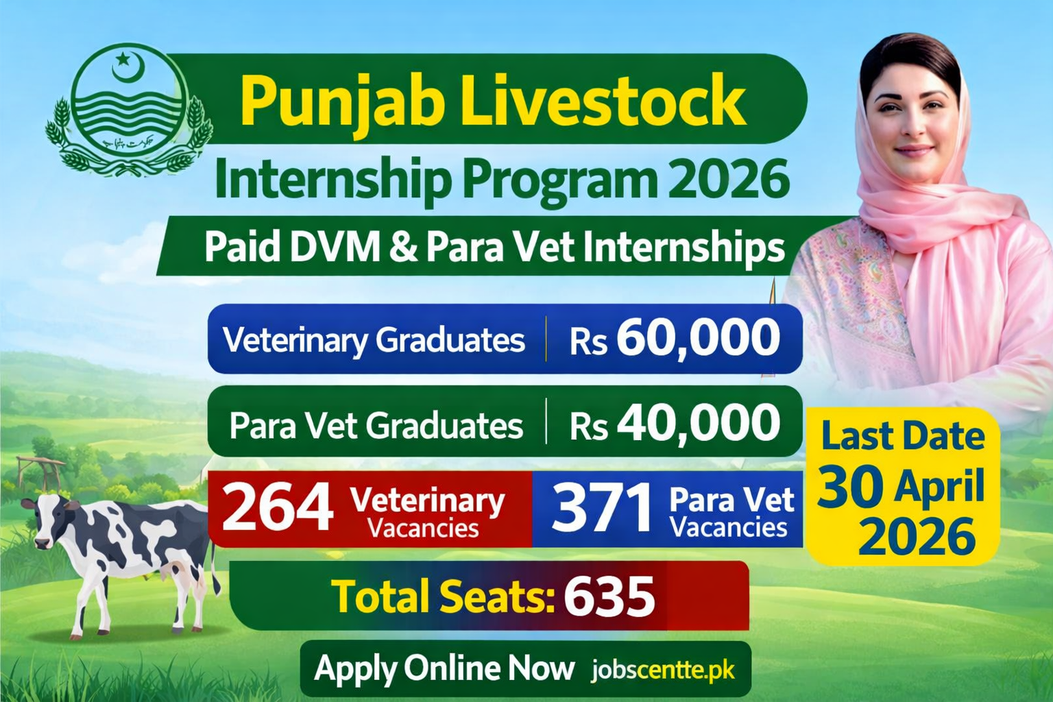 Punjab Livestock Internship Program 2026